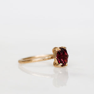 Rhodolite Garnet Ring | Recycled 14k Gold