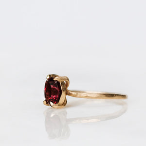 Rhodolite Garnet Ring | Recycled 14k Gold