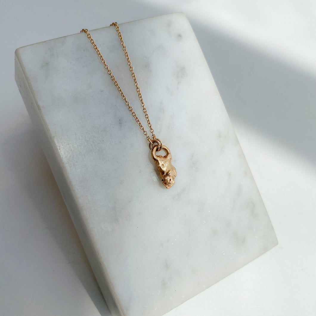 Nugget Necklace | Reclaimed 14k Gold
