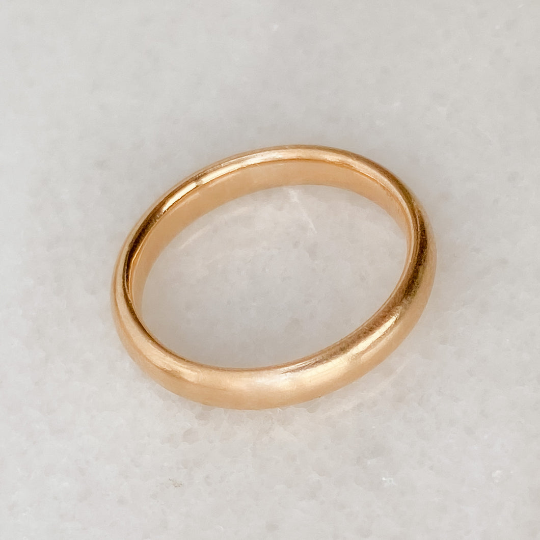 Oldie Goldie Band | 14k Recycled Gold
