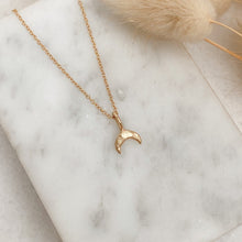Load image into Gallery viewer, 14k-gold-crescent-moon-necklace