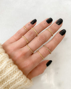 Rope Me In Chain Ring | Recycled 14k Gold