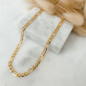 display-14k-solid-gold-5mm-figaro-chain-necklace