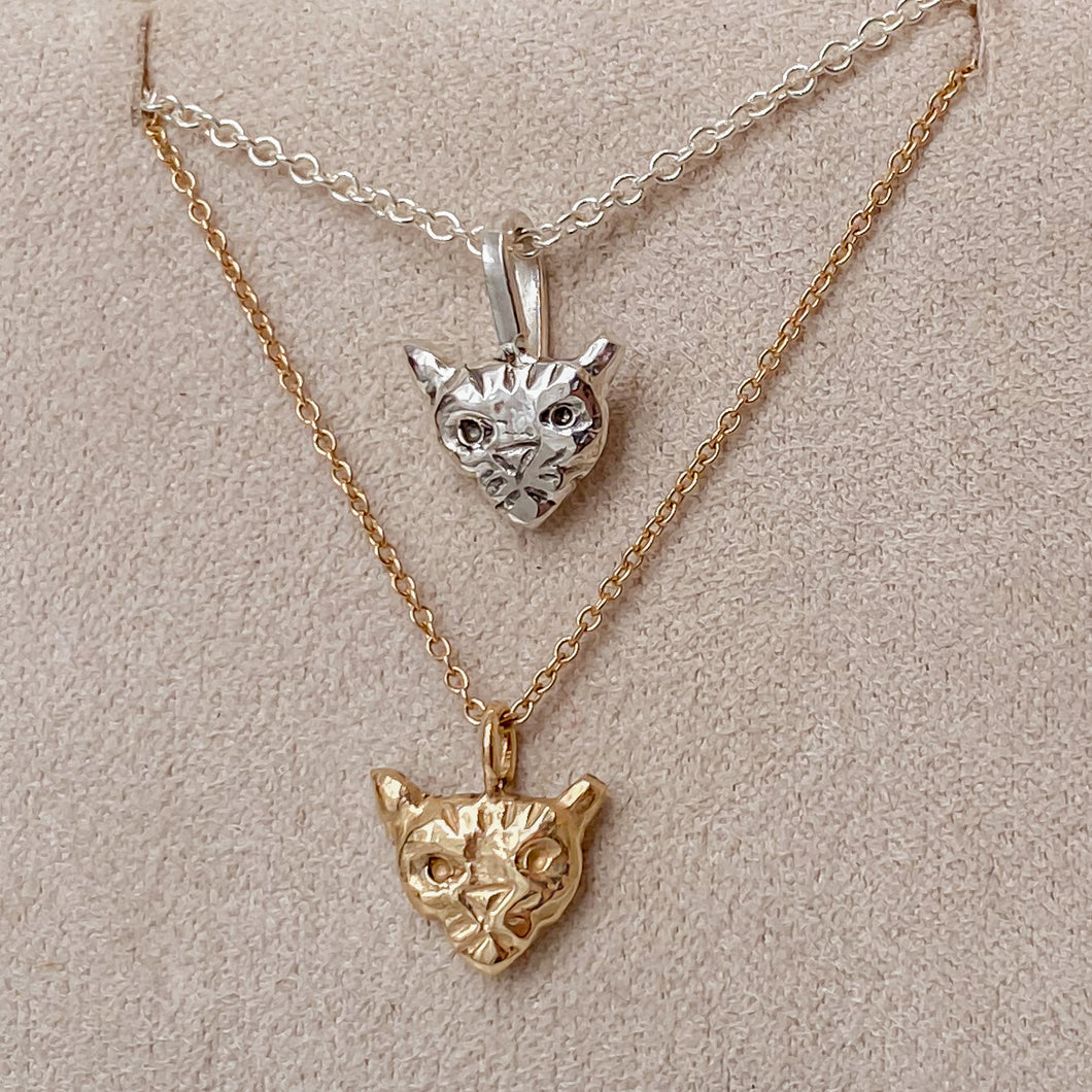 Karat The Kitty Necklace | Recycled Gold or Silver