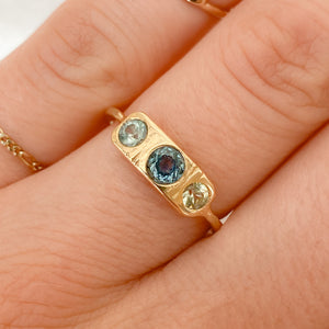 Oasis Ring | 14k Sapphire Band