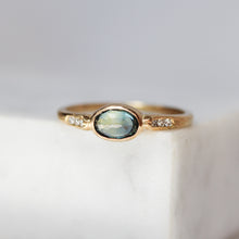 Load image into Gallery viewer, Parti Sapphire Ring | Recycled 18k Gold