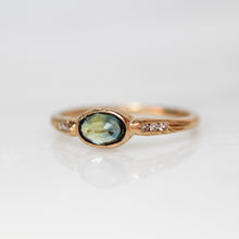 Load image into Gallery viewer, Parti Sapphire Ring | Recycled 18k Gold