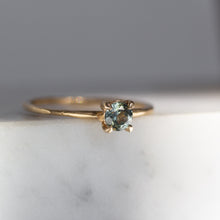 Load image into Gallery viewer, Sapphire Solitaires | Recycled 14k Gold