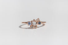 Load image into Gallery viewer, custom-sapphire-and-conflict-free-diamond-ring