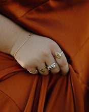 Load image into Gallery viewer, 14k-gold-and-sterling-silver-handcrafted-rings