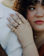 Load image into Gallery viewer, 14k-gold-bunny-pinky-ring