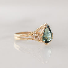 Load image into Gallery viewer, Patricia Ring | 14k Parti Sapphire