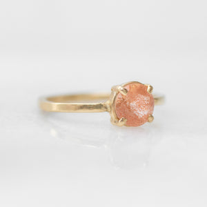 Maxine Ring | 14k Peach Sunstone