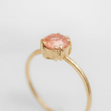 Load image into Gallery viewer, Maurine Ring | 14k Peach Sunstone
