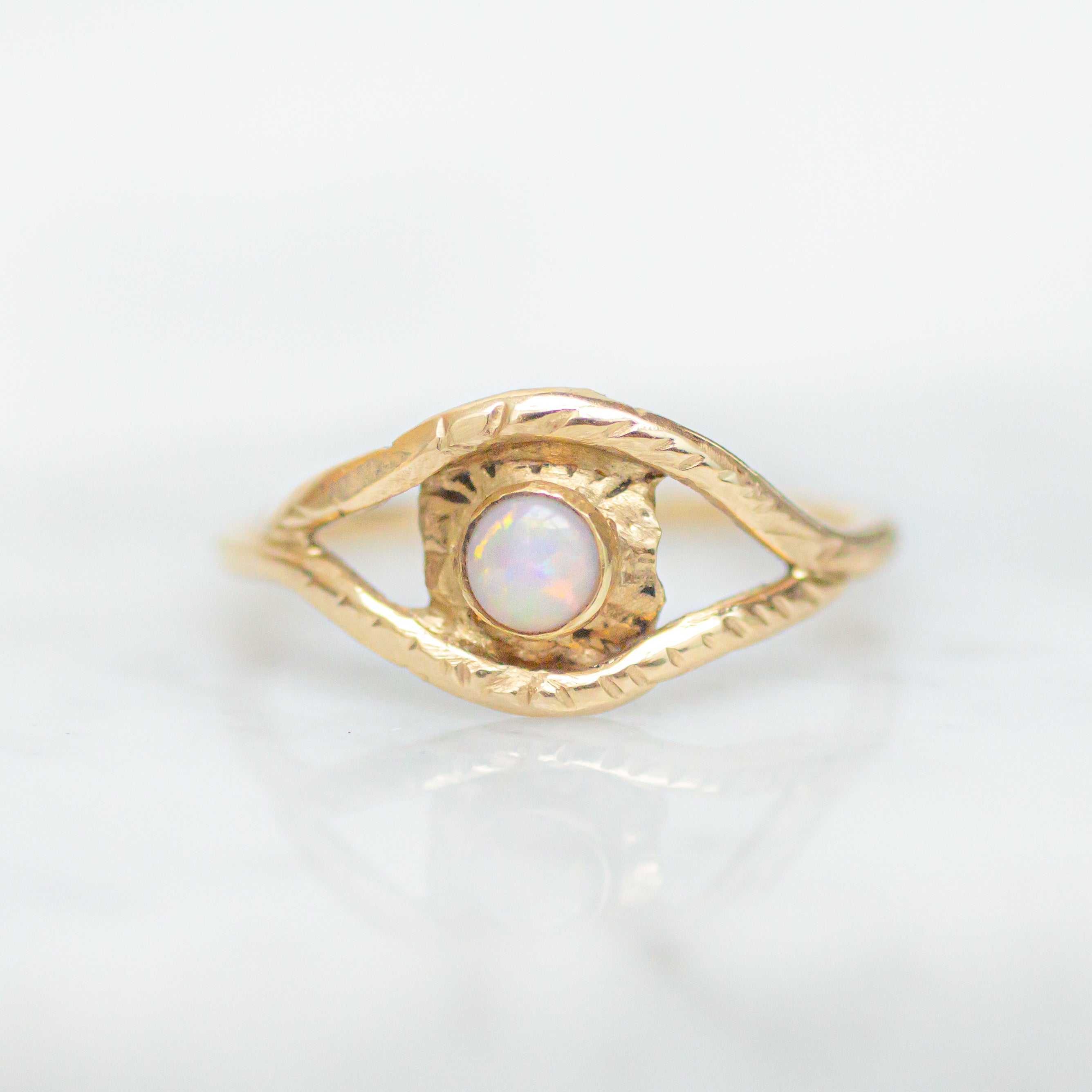 Opal eye deals ring