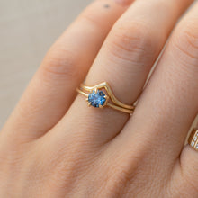 Load image into Gallery viewer, Classic Pi Solitaire | Cornflower Blue Sapphire