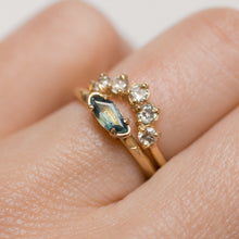 Load image into Gallery viewer, Melody Ring | Parti Sapphire Solitaire