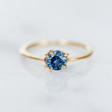 Load image into Gallery viewer, Classic Pi Solitaire | Cornflower Blue Sapphire