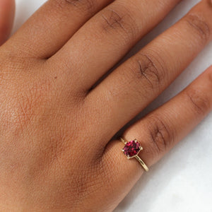 Rhodolite Garnet Cocktail Ring