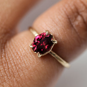 Rhodolite Garnet Cocktail Ring