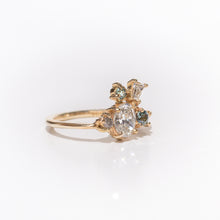 Load image into Gallery viewer, custome-unique-sapphire-and-diamond-ring