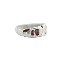 Load image into Gallery viewer, handmade-red-spinel-sterling-silver-ring